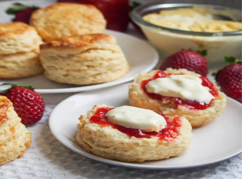 Old-Fashioned Lemon Cream Scones Recipe, by Beth Hensperger