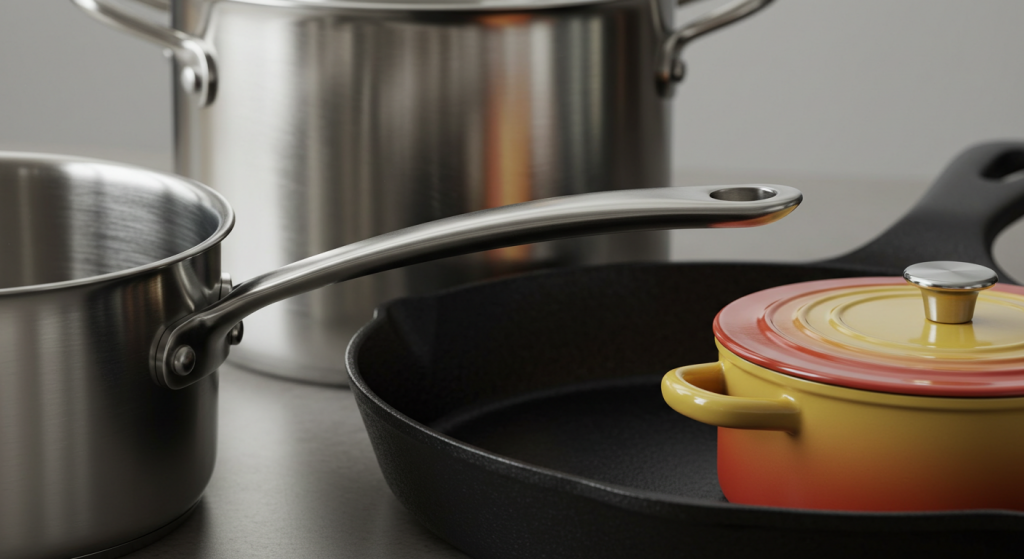 Cookware “Non-Toxic” close up