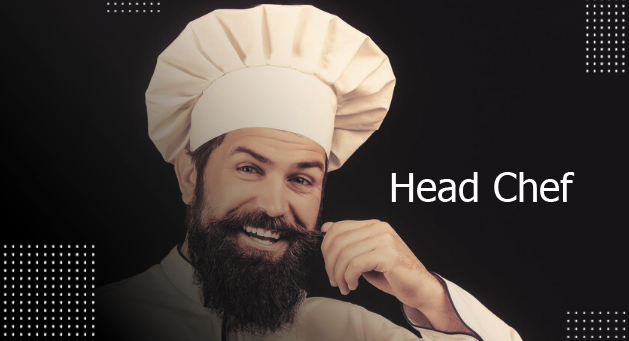 head chef smiling portrait 