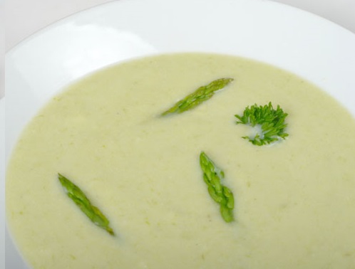 James Beard's Cream of Asparagus Soup
