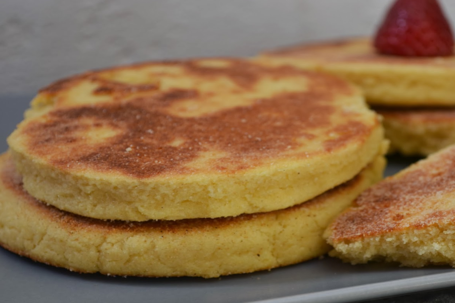 Recipe for Semolina Galettes (Harcha) from Cafe Morocco