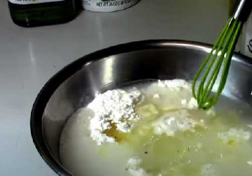 Lemon batter for deep frying